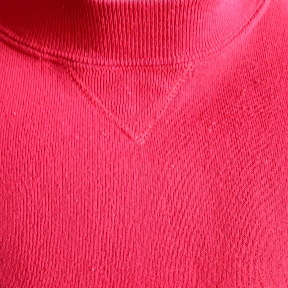Vtg 90's Ultra Sweats Heavyweight Red Sweatshirt XL Made In USA - Picture 3 of 4